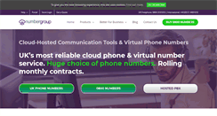 Desktop Screenshot of numbergroup.com